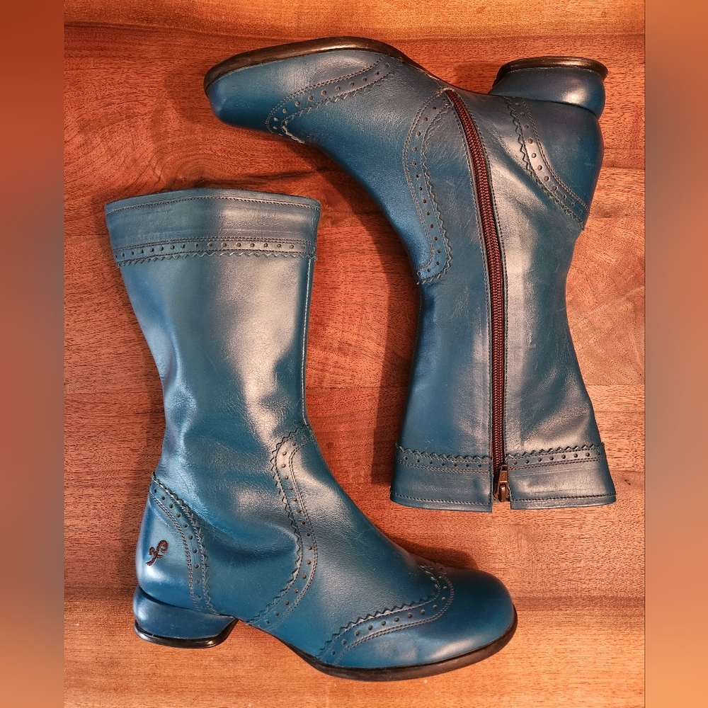 Fluevog Fellowship Heather Boots